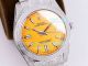 Replica Rolex Oyster Perpetual Yellow Dial Watch Diamond Oyster Bracelet 41MM (3)_th.jpg